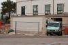 I lavori per l'installazione dell'antenna